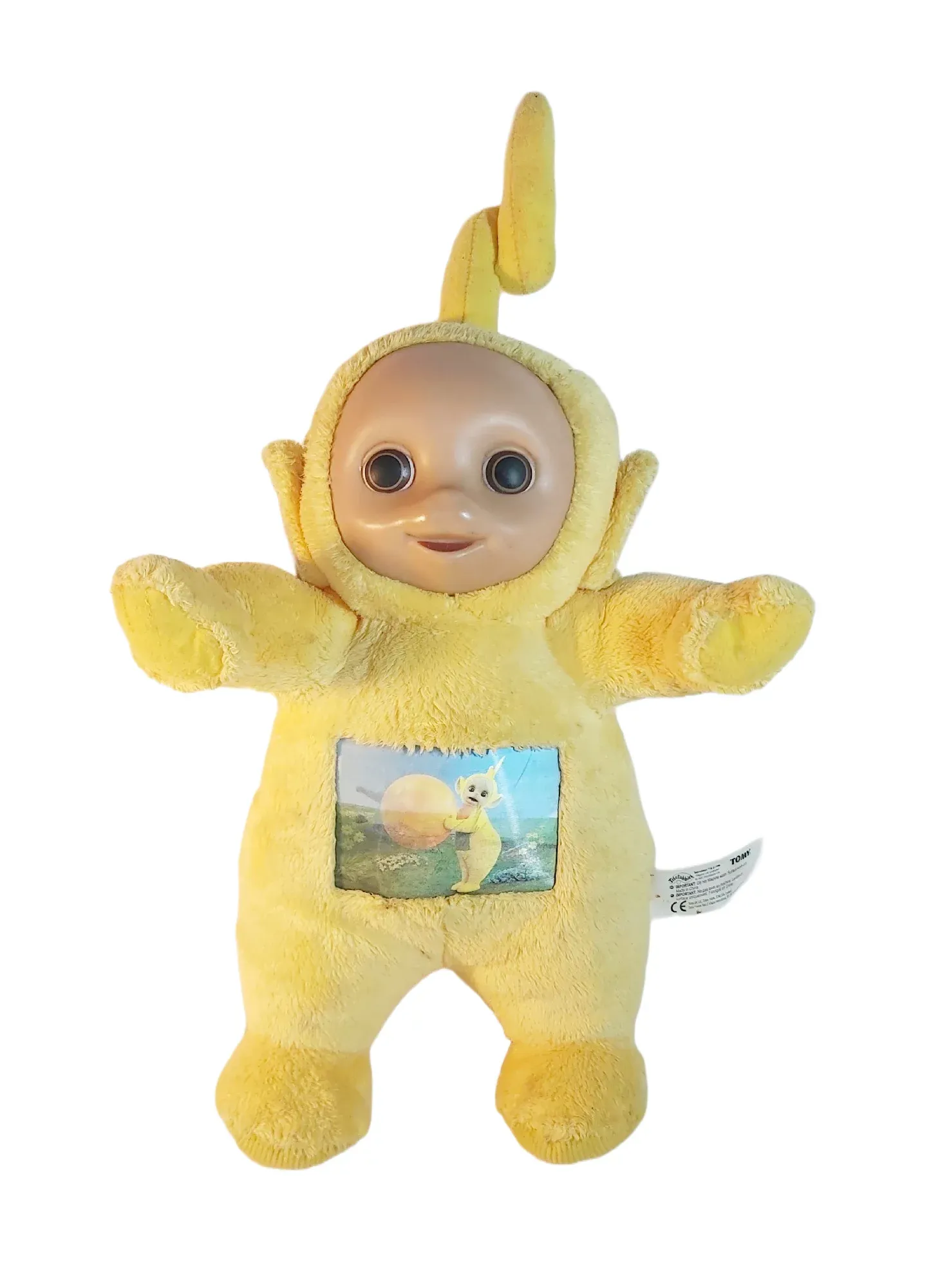 peluche Télétubbies jaune Lala vintage Tomy | Vinted
