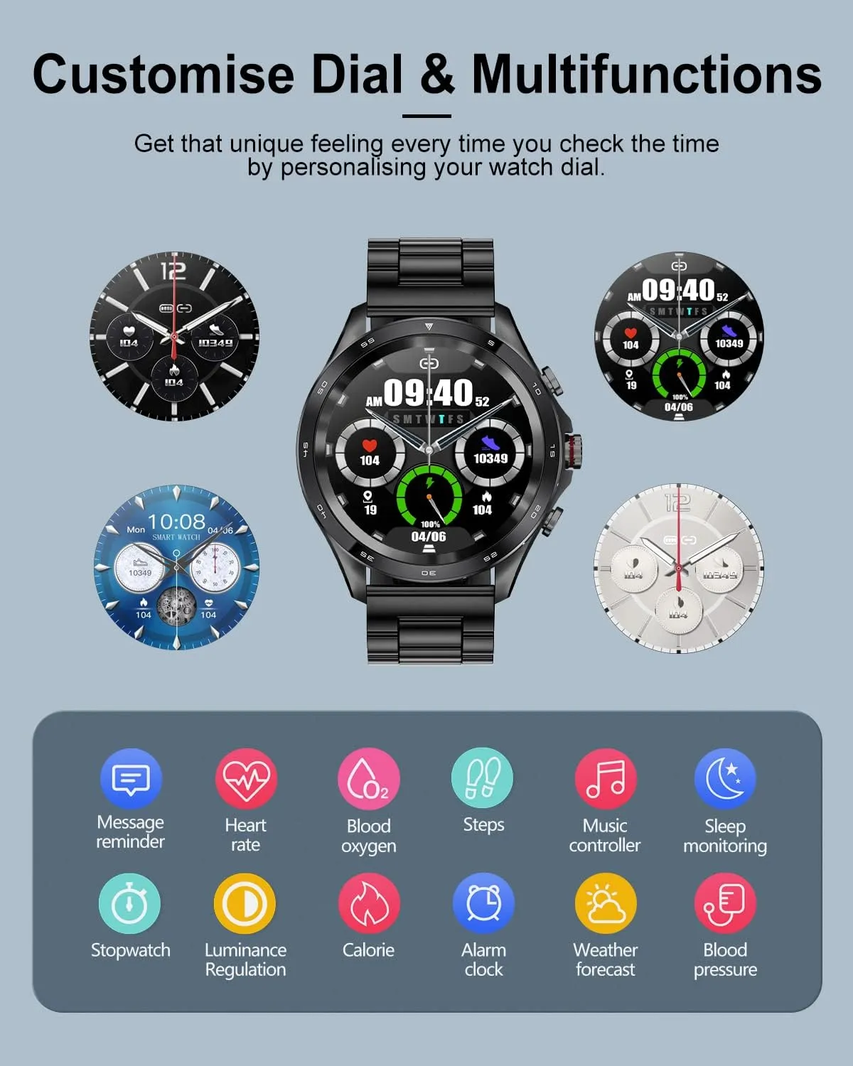 Montre Connectée Homme Tendance – Image 5