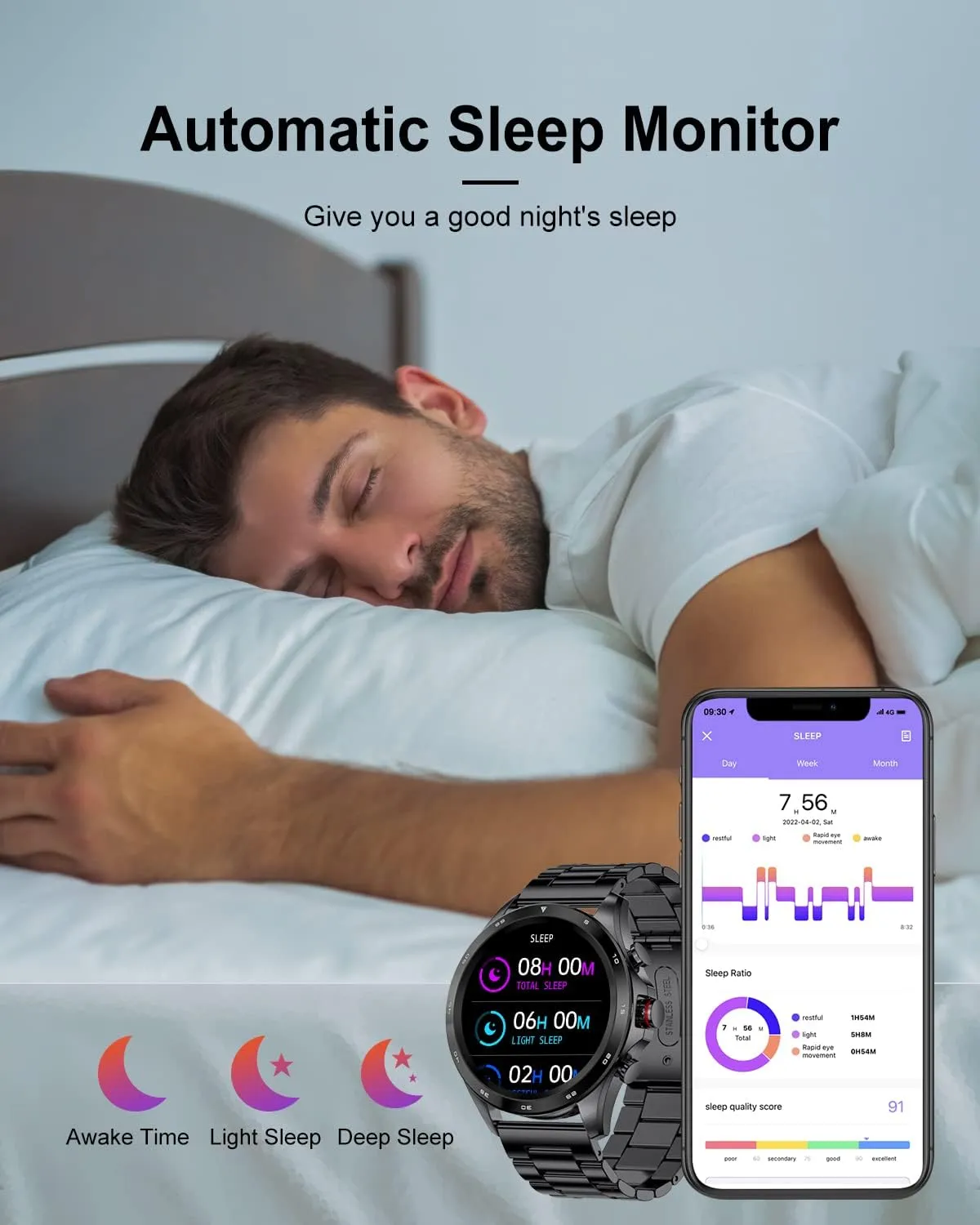 Montre Connectée Homme Tendance – Image 4