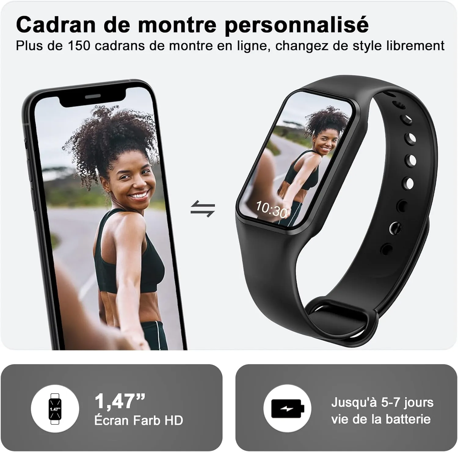 Montre Connectée Sport Petit Poignet – Image 7